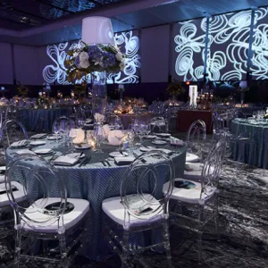 Grand Ballroom filled with tables and chairs for an event.