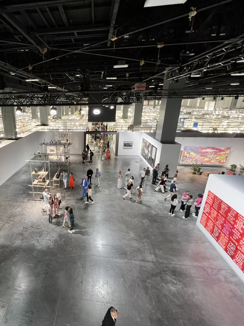 MBCC Exhibit Hall during Art Basel