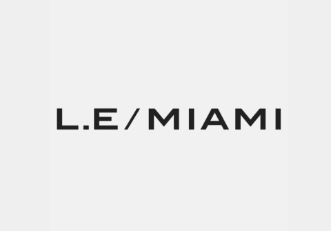 L.E. Miami Logo