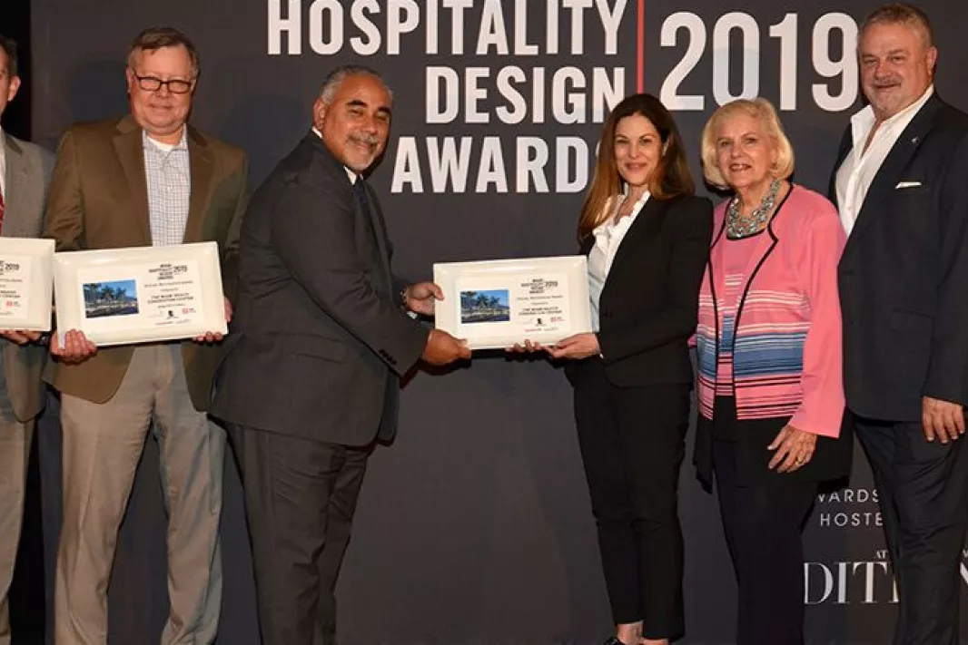 SPECIAL RECOGNITION AWARD BY THE MIAMI HOSPITALITY DESIGN AWARDS 2019